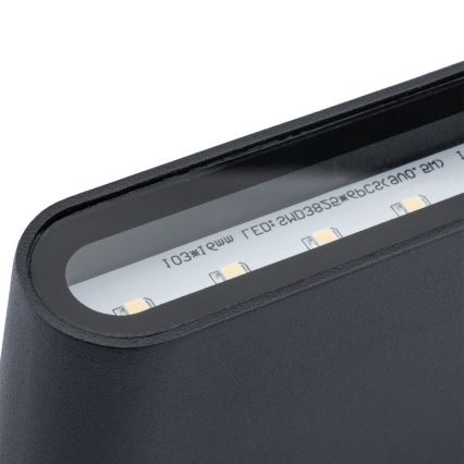 Applique murale LED d'extérieur FLOW LED/6W/230V IP54 noir