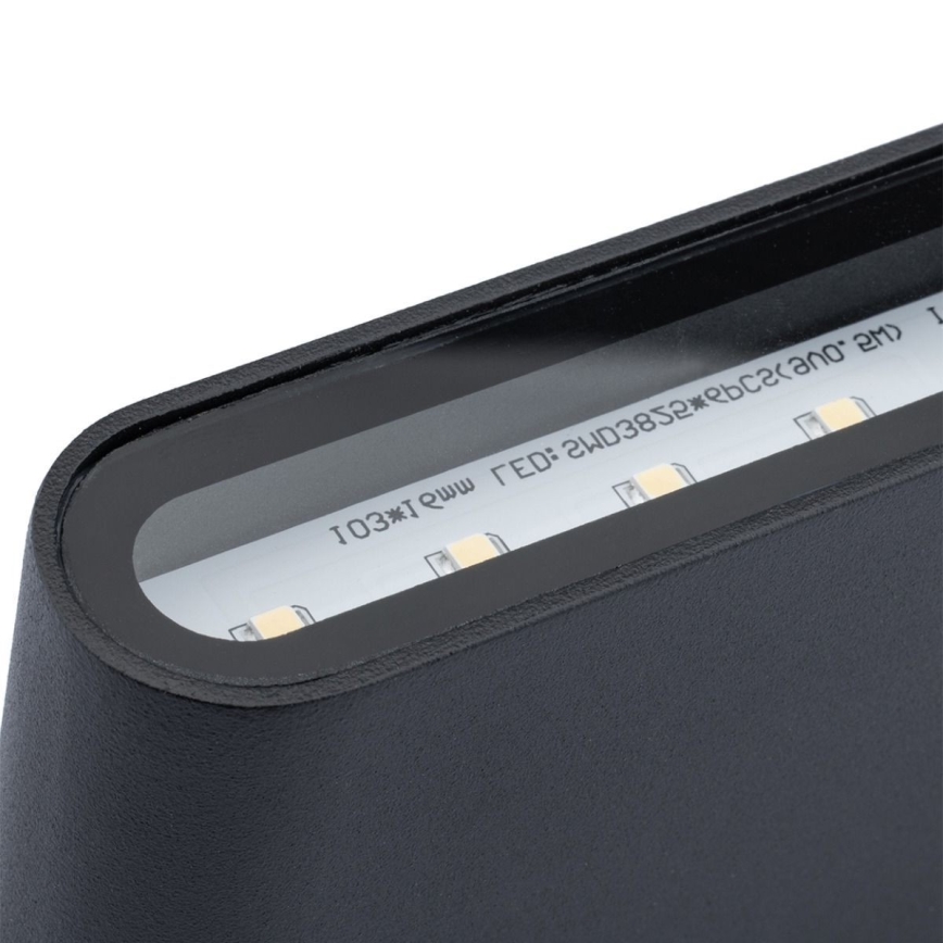 Applique murale LED d'extérieur FLOW LED/6W/230V IP54 noir
