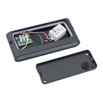 Applique murale LED d'extérieur FLOW LED/6W/230V IP54 noir