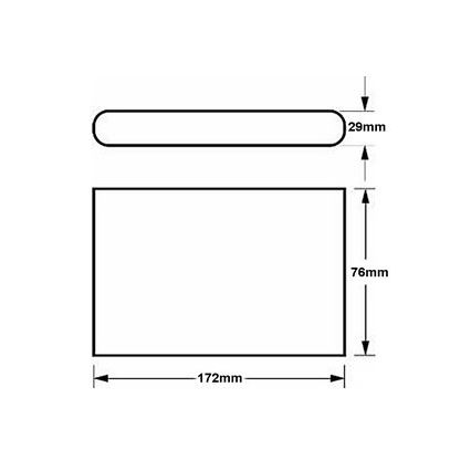 Applique murale LED d'extérieur FLOW LED/6W/230V IP54 noir