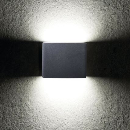 Applique murale LED d'extérieur GARTO LED/8W/230V graphite