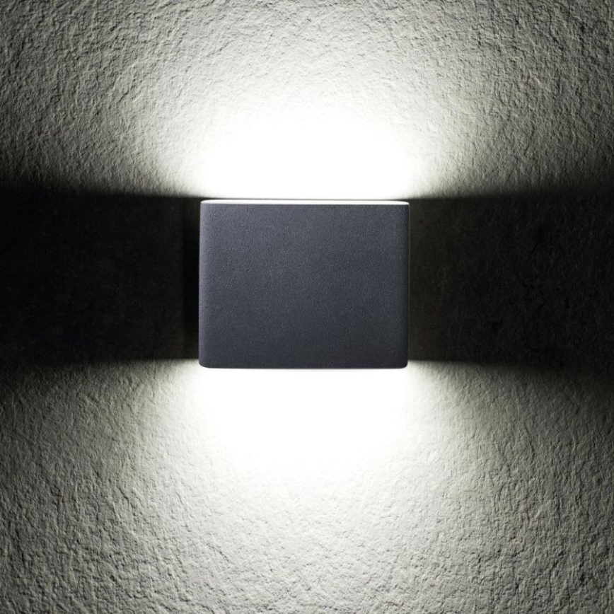 Applique murale LED d'extérieur GARTO LED/8W/230V graphite