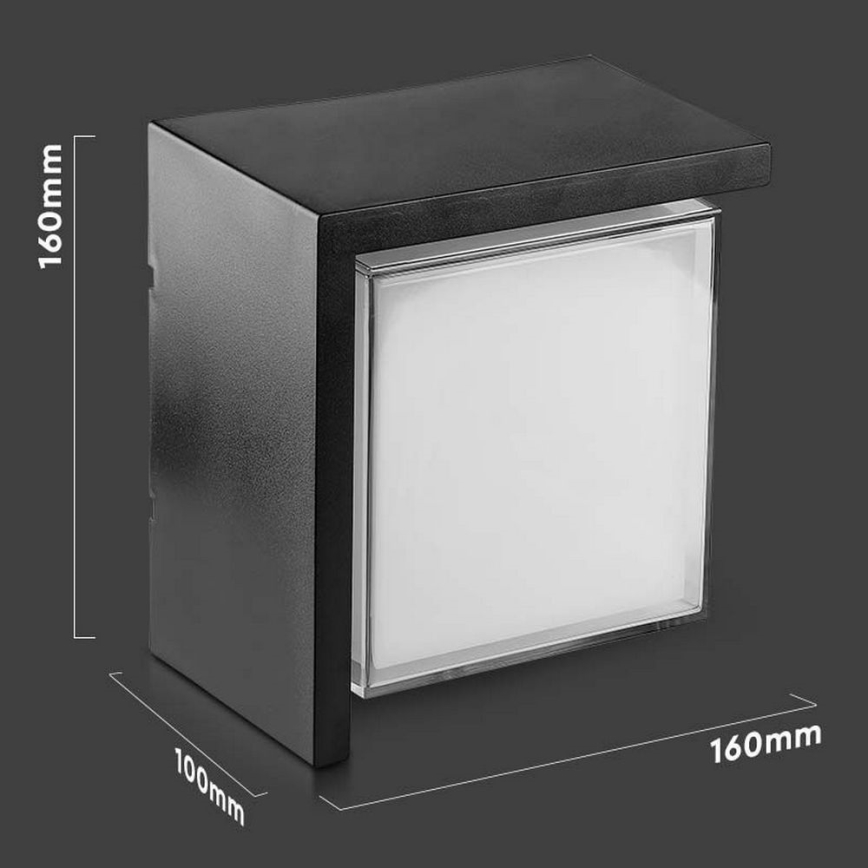 Applique murale LED d'extérieur LED/12W/230V 3000K IP65