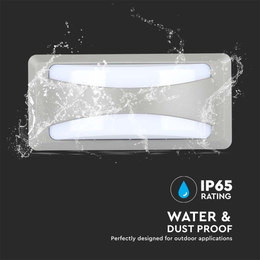Applique murale LED d'extérieur LED/12W/230V 3000K IP65
