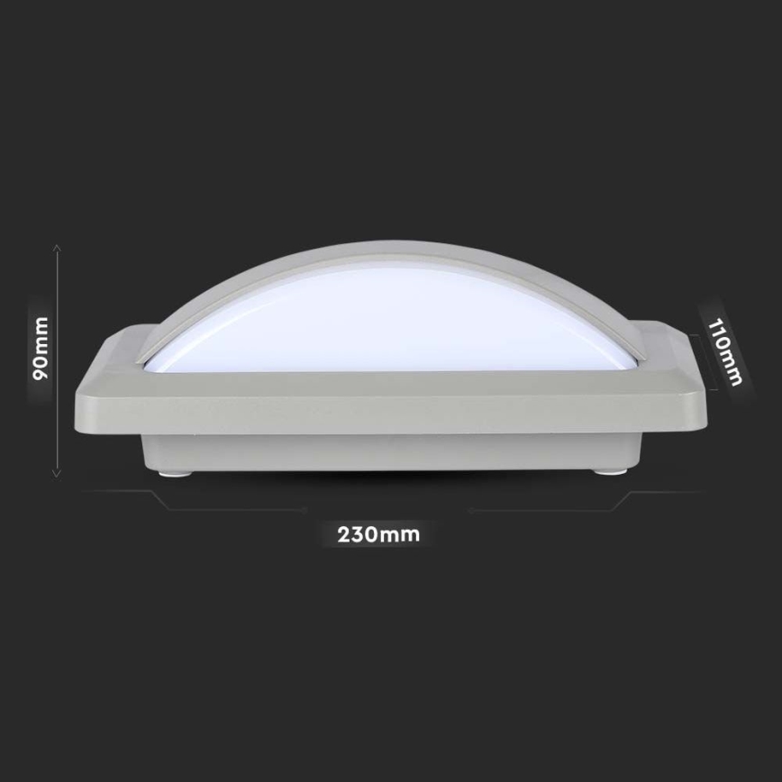 Applique murale LED d'extérieur LED/12W/230V 3000K IP65