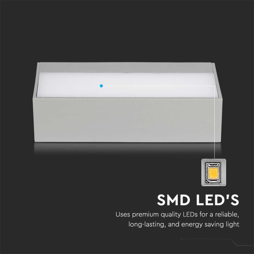 Applique murale LED d'extérieur LED/12W/230V 3000K IP65