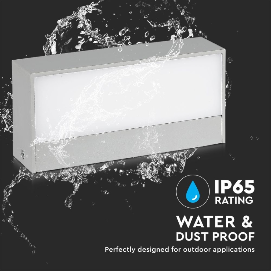 Applique murale LED d'extérieur LED/12W/230V 3000K IP65