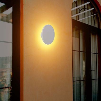 Applique murale LED d'extérieur LED/12W/230V 4000K IP65 blanc