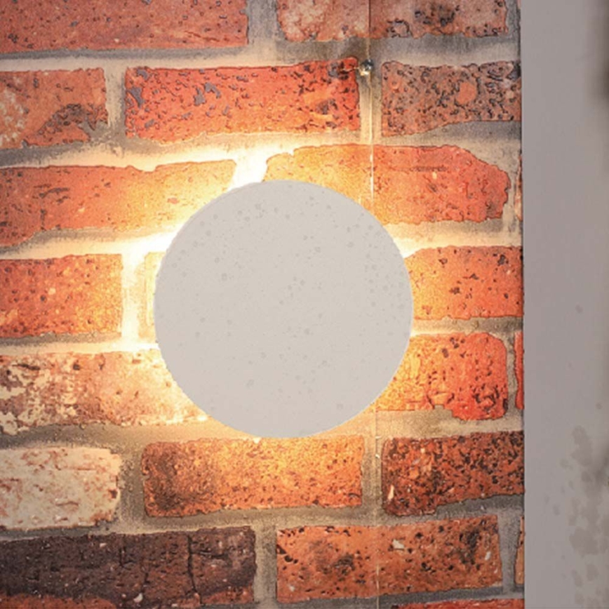Applique murale LED d'extérieur LED/12W/230V 4000K IP65 blanc