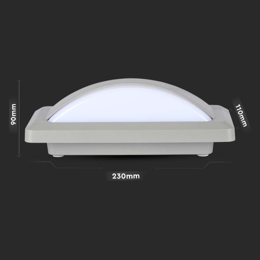 Applique murale LED d'extérieur LED/12W/230V 4000K IP65