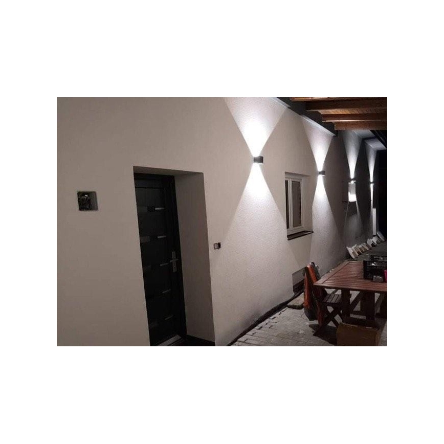 Applique murale LED d'extérieur LED/12W/230V IP54 blanc