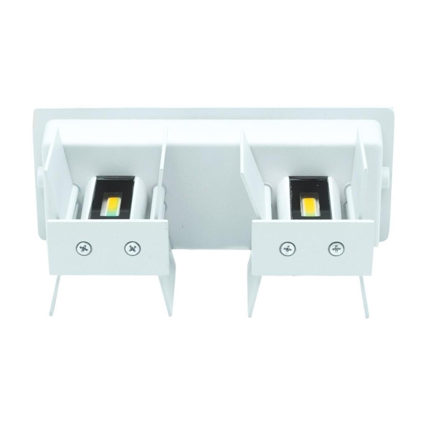Applique murale LED d'extérieur LED/12W/230V IP54 blanc