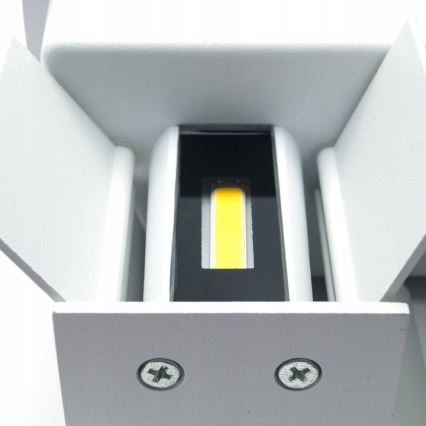 Applique murale LED d'extérieur LED/12W/230V IP54 blanc