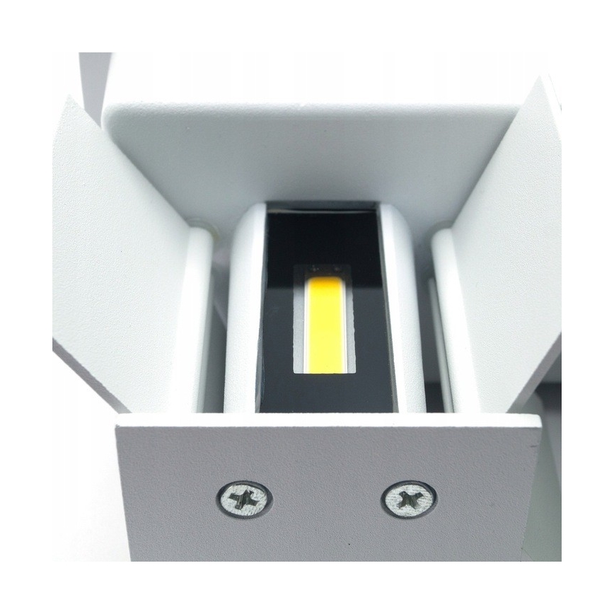 Applique murale LED d'extérieur LED/12W/230V IP54 blanc
