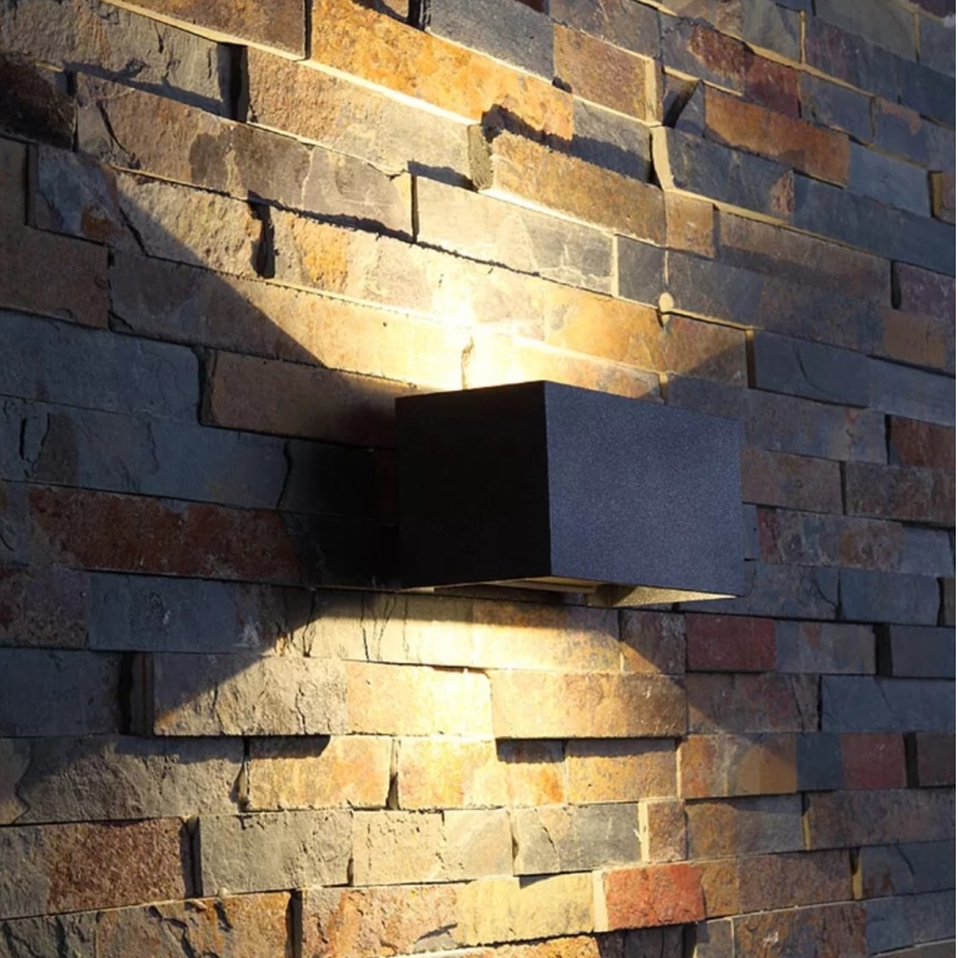 Applique murale LED d'extérieur LED/12W/230V IP54 noir