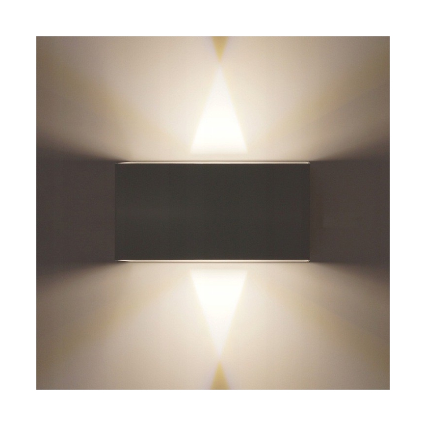 Applique murale LED d'extérieur LED/12W/230V IP54 noir