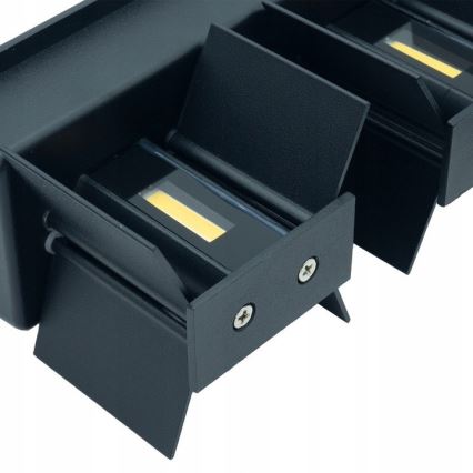 Applique murale LED d'extérieur LED/12W/230V IP54 noir
