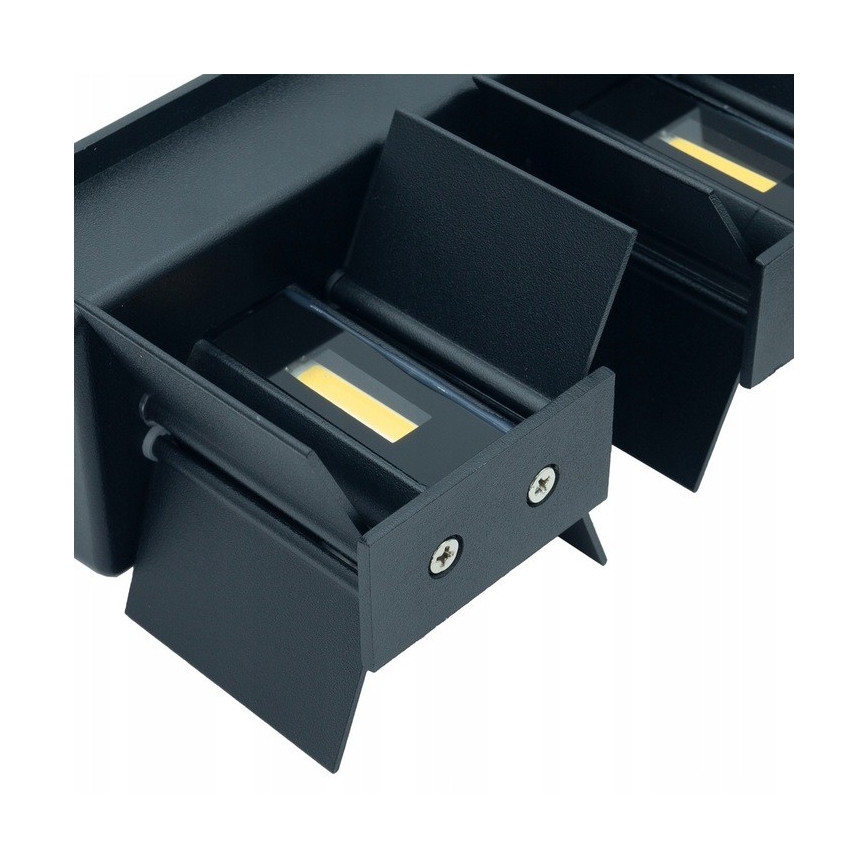 Applique murale LED d'extérieur LED/12W/230V IP54 noir