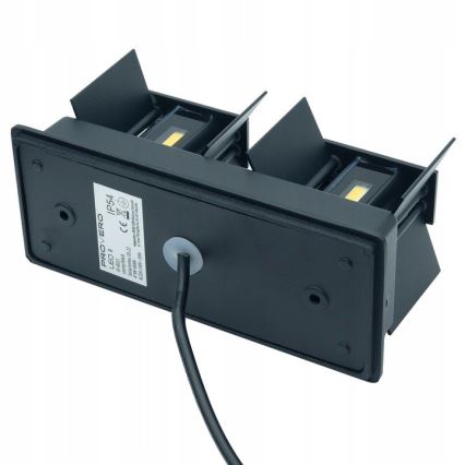 Applique murale LED d'extérieur LED/12W/230V IP54 noir