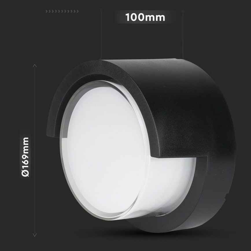 Applique murale LED d'extérieur LED/12W/230V IP65
