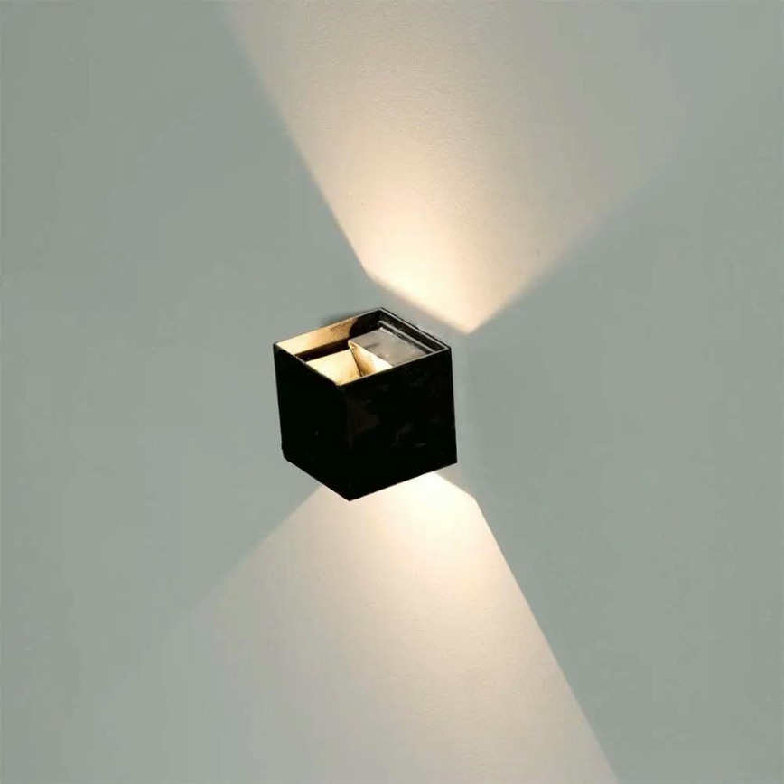 Applique murale LED d'extérieur LED/5W/230V 4000K IP65 noire