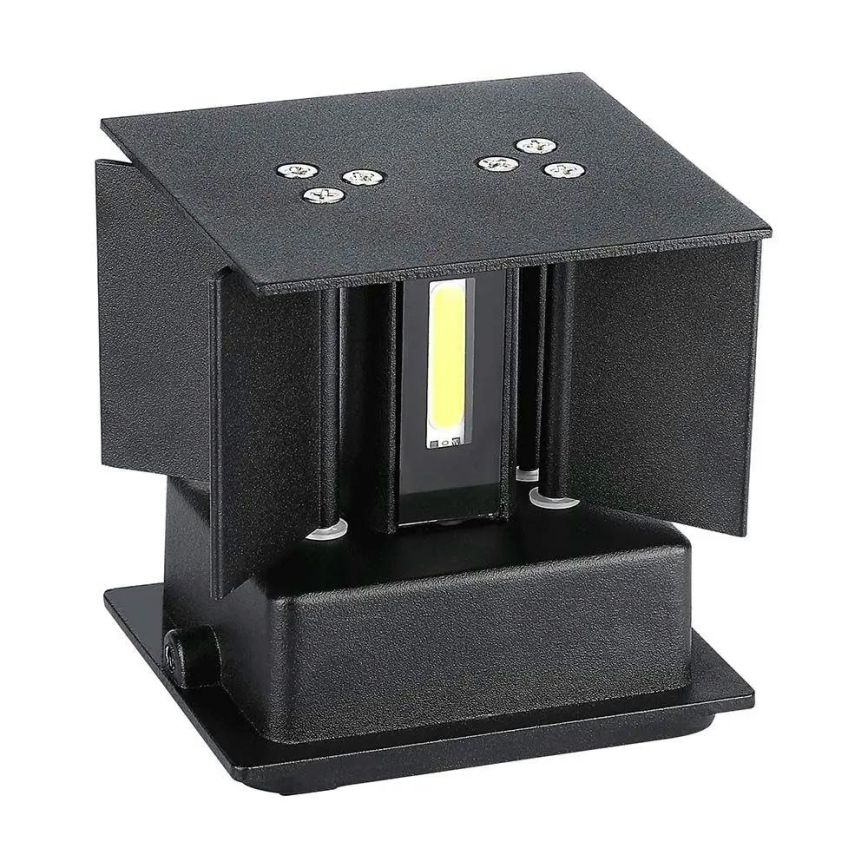 Applique murale LED d'extérieur LED/5W/230V 4000K IP65 noire