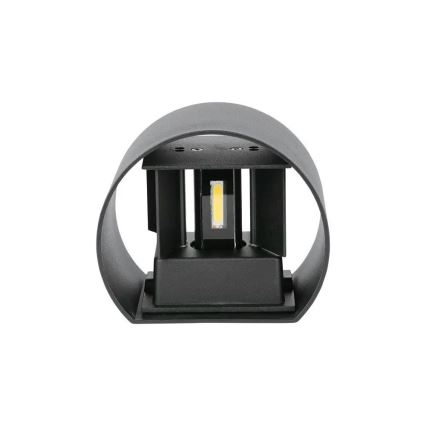Applique murale LED d'extérieur LED/6W/230V 3000K IP65 noire