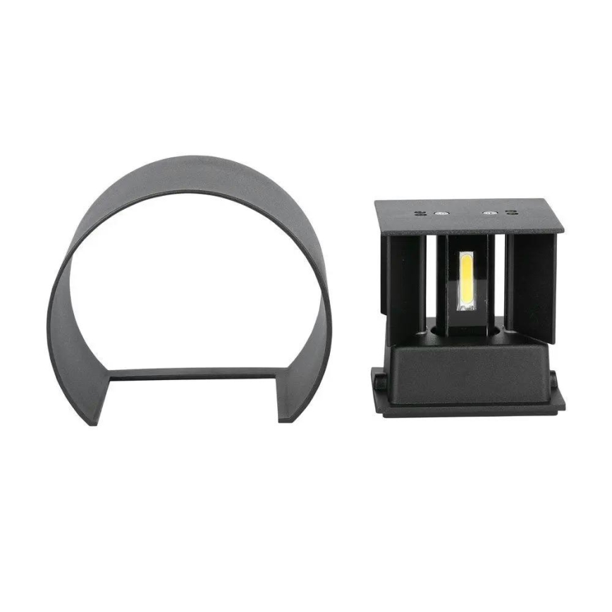 Applique murale LED d'extérieur LED/6W/230V 3000K IP65 noire
