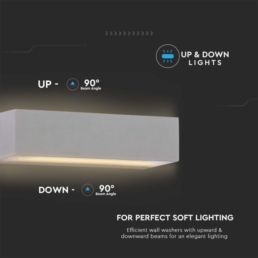 Applique murale LED d'extérieur LED/9W/230V 3000K IP65