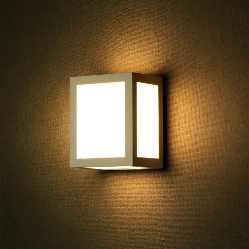 Applique murale LED extérieure LED/12W/230V IP65 4000K blanc