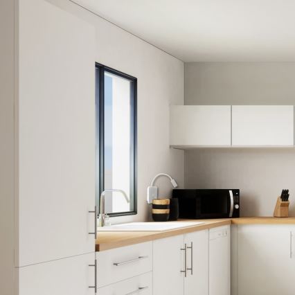 Applique murale LED flexible avec port USB BASE LED/8W + LED/2W/230V blanche