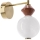 Applique murale LED FLORES LED/7W/230V dorée/marron