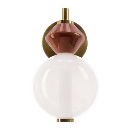 Applique murale LED FLORES LED/7W/230V dorée/marron