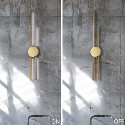 Applique murale LED LANA LED/15W/230V 4000K dorée mate