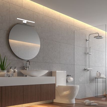 Applique murale LED pour salle de bains SHINE LED/7W/230V 30 cm IP44 blanche