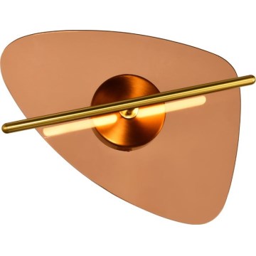 Applique murale LED RELAX LED/5W/230V dorée/marron fumé