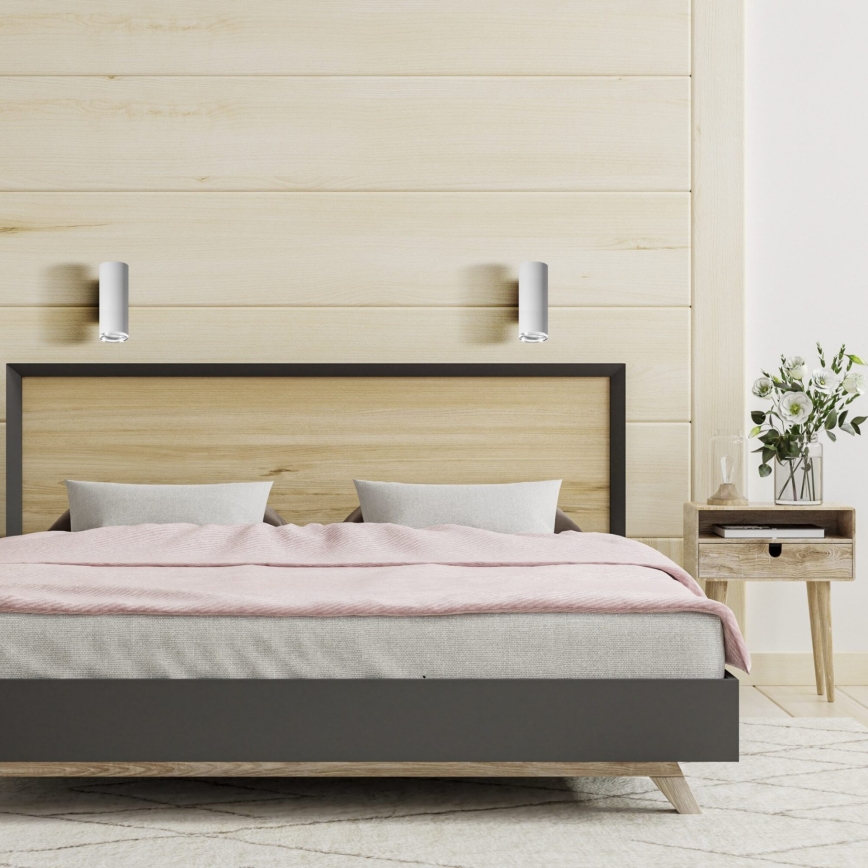 Applique murale LED RGBW dimmable pour salle de bains TURYN 1xGU10/6,5W/230V 2700-6500K Wi-Fi IP44 blanche