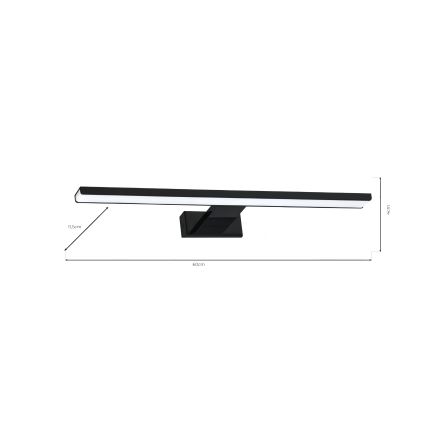 Applique murale LED salle de bain SHINE 1xLED/13,8W/230V IP44