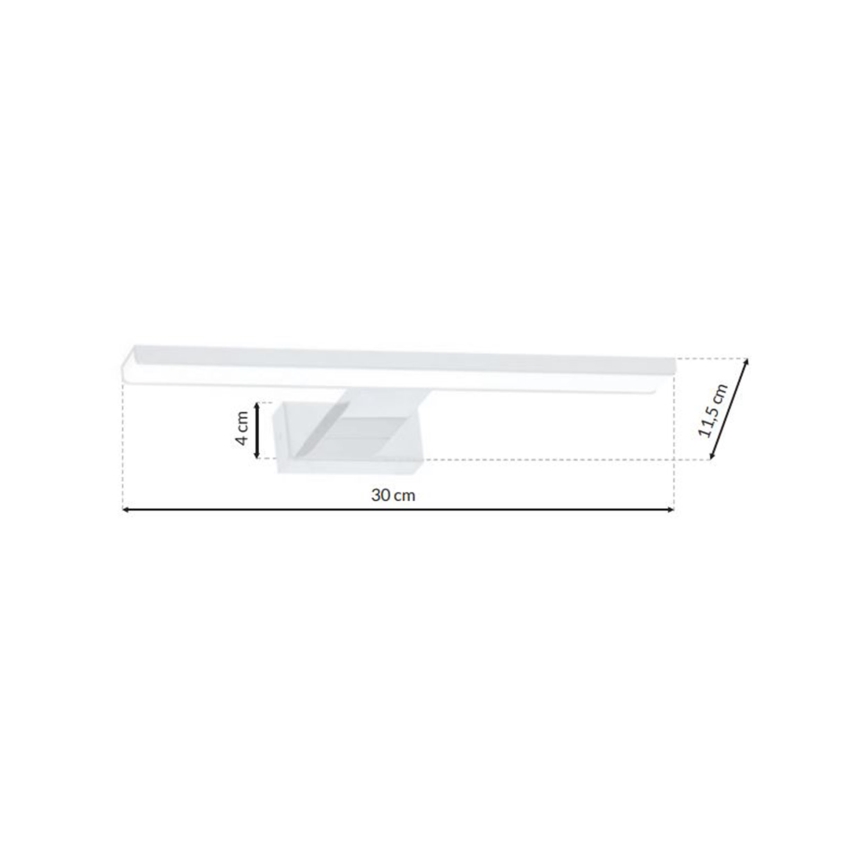Applique murale LED salle de bain SHINE 1xLED/7W/230V IP44