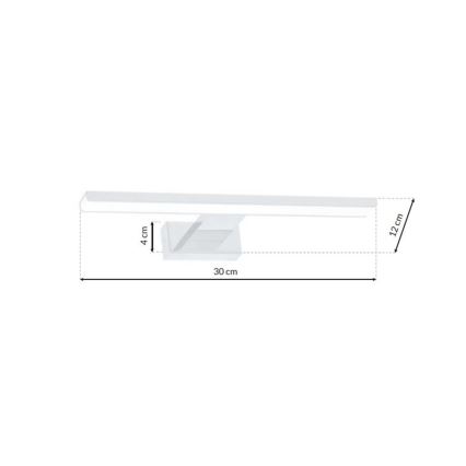 Applique murale LED salle de bain SHINE 1xLED/7W/230V IP44