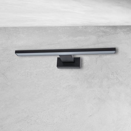 Applique murale LED SHINE pour salle de bains 7W/230V 30 cm IP44 noir