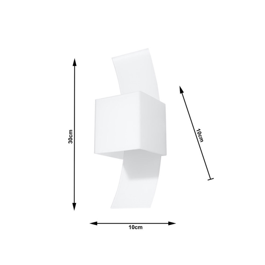 Applique murale LIMA 1xG9/40W/230V blanc