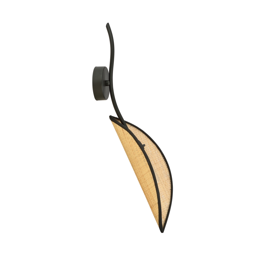 Applique murale LOTUS 1xE14/10W/230V noir/beige