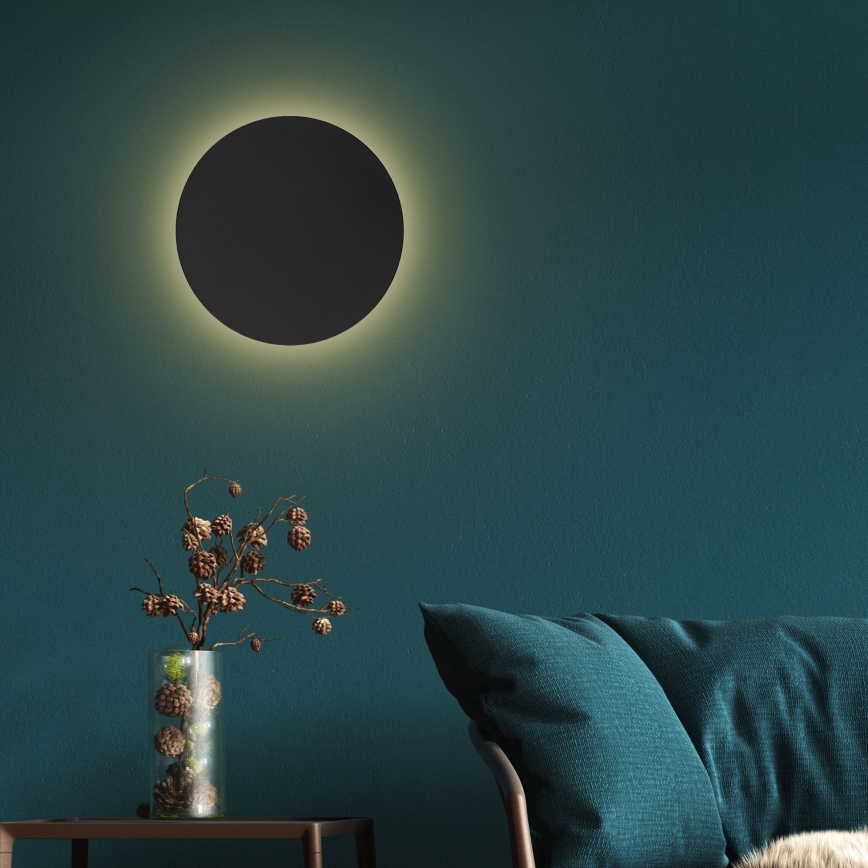 Applique murale LUNA 4xG9/8W/230V d. 40 cm noir