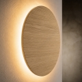 Applique murale LUNA 4xG9/8W/230V diam. 40 cm chêne