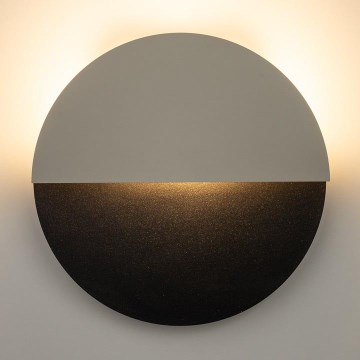 Applique murale LUNA LED/7W/230V d. 26 cm noir/beige