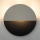 Applique murale LUNA LED/7W/230V d. 36 cm noir/beige