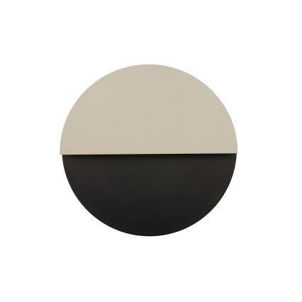 Applique murale LUNA LED/7W/230V d. 36 cm noir/beige