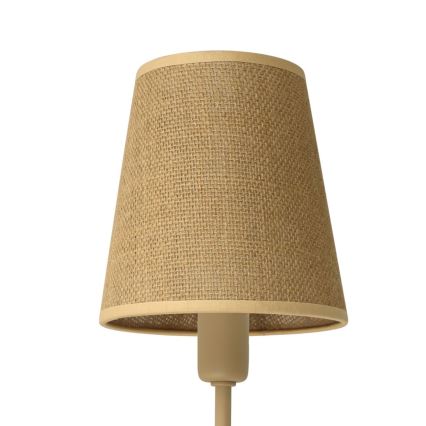 Applique murale MADELA 1xE14/40W/230V jute/beige