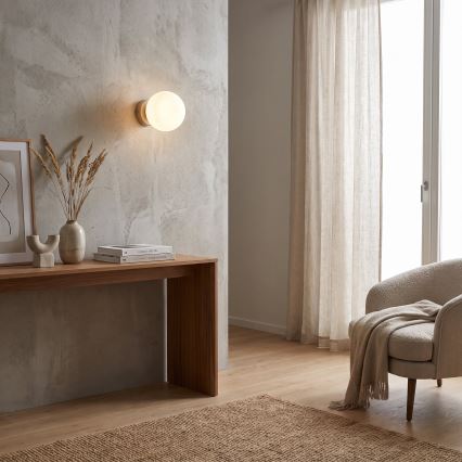 Applique murale MAGNUS 1xE14/10W/230V beige/blanche